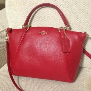 Red Coach Purse
